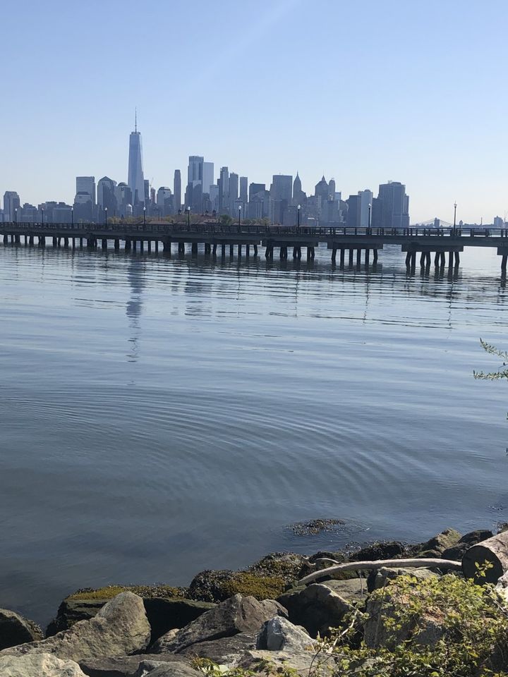 Vue sur Manhattan depuis le New Jersey. "L'une des clés du scrutin, explique Denis Coubronne, sera aussi le vote par correspondance, qui pourrait apporter des voix au camp démocrate"&nbsp; (Denis Coubronne)