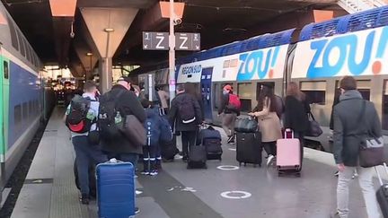 SNCF : un vendredi de départs placé sous le signe de la pagaille