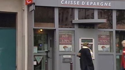 une succursale de la Caisse d'Epargne (France 3)