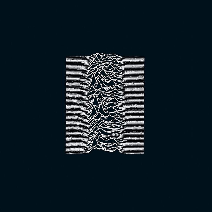 La pochette mythique d'Unknown Pleasures, de Joy Division. (Factory/Peter Saville)