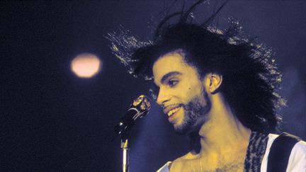 Prince Rogers Nelson sur scène en juin 1990 à Rotterdam (Pays-Bas).
 (Frans Schellekens/Redferns/Getty Images)