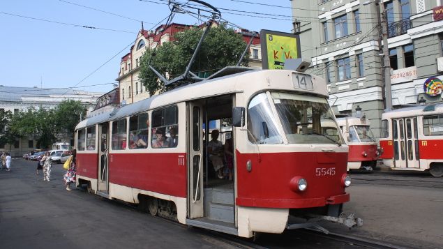 &nbsp; (Les tramways de Kiev, une institution © Emmanuel Langlois / Radio France)