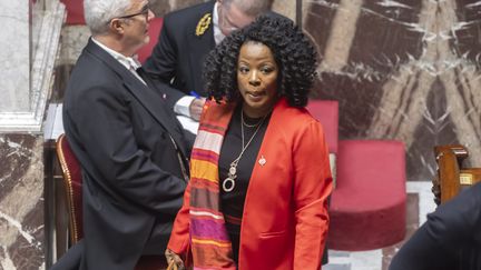 Béatrice Bellay, députée PS de Martinique, le 9 octobre 2024. (VINCENT ISORE / MAXPPP)