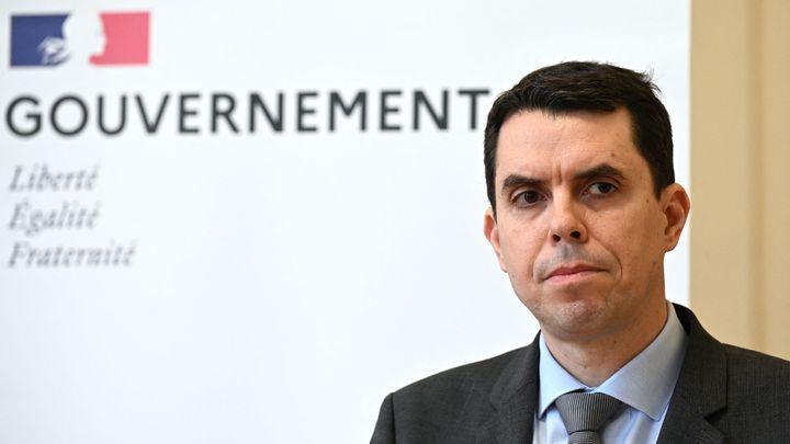 Donatien Le Vaillant, chef de la Mission interministérielle de vigilance et de lutte contre les dérives sectaires, à Paris le 1er février 2023. (EMMANUEL DUNAND / AFP)