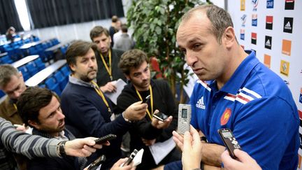 Philippe Saint-André, sélectionneur du XV de France (FRANCK FIFE / AFP)