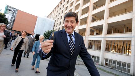 Le pr&eacute;sident du conseil g&eacute;n&eacute;ral du Nord, Patrick Kanner, le 23 septembre 2013, &agrave; Lille (Nord). (  MAXPPP)