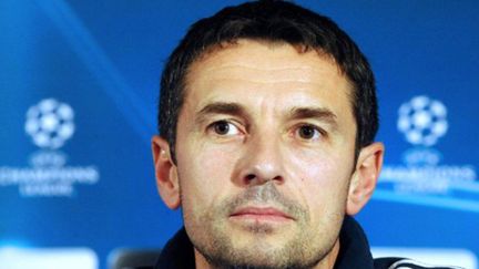 L'entraîneur de l'OL, Rémi Garde