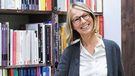 Françoise Nyssen, ancienne ministre de la Culture et présidente de la maison d'édition Actes Sud, le 13 novembre 2015 (GLEICHAUF NICOLA/SIPA)