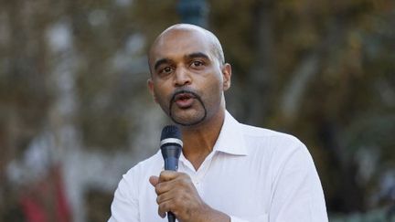 Dominique Sopo, le 4 septembre 2020, à Paris. (THOMAS SAMSON / AFP)