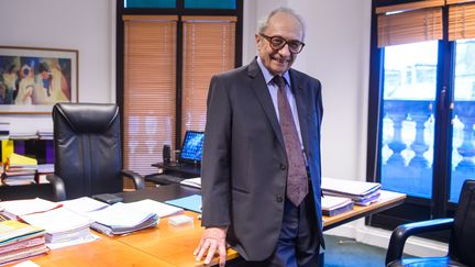 François Logerot, le 19 février 2018, à Paris. (CHRISTOPHE PETIT TESSON / MAXPPP)