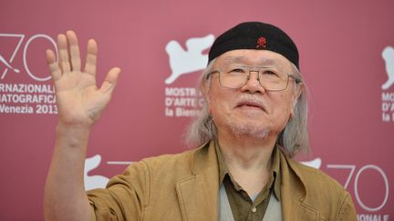 Le dessinateur japonais Leiji Matsumoto à Venise (Italie) en septembre 2013 (GABRIEL BOUYS / AFP)