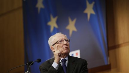 Jacques Delors, former president of the European Commission, in Paris on November 6, 2012. (THOMAS PADILLA / MAXPPP)