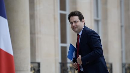 Matthias Fekl arrive&nbsp;au Palais de l'Elysée, le 7 octobre 2016 à Paris. (STEPHANE DE SAKUTIN / AFP)