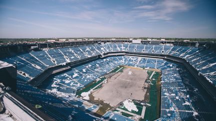 Le Silverdome de Detroit à l'abandon depuis la création du Ford Field de Detroit