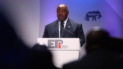 Le président gabonais, Ali Bongo Ondimba, ici à Londres, en octobre 2018.&nbsp; (Chris Jackson /AFP)