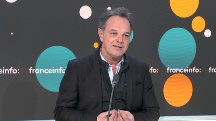 Nicolas Charbonneau, directeur de la rédaction du "Parisien-Aujourd'hui en France", le 13 février 2024. (FRANCE INFO / RADIO FRANCE)