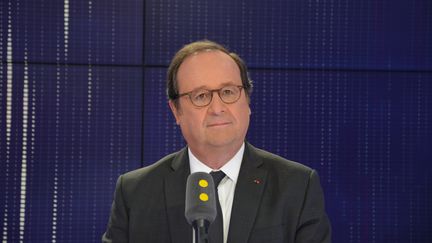 François Hollande.&nbsp;Ancien président de la République – Auteur de «&nbsp;Les leçons du pouvoir&nbsp;» (éditions Stock). (JEAN-CHRISTOPHE BOURDILLAT / RADIO FRANCE)