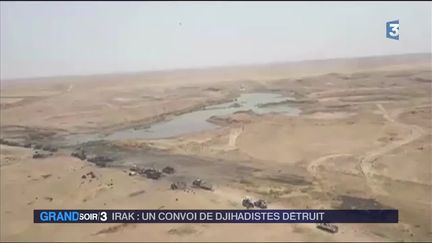 Irak : quand l'armée frappe les jihadistes fuyants de Fallouja