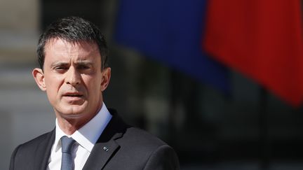 Manuel Valls, le 15 juillet 2016 &agrave; l'Elys&eacute;e.&nbsp; (THOMAS SAMSON / AFP)