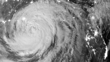 L'ouragan Isaac photographi&eacute; par satellite lors de son passage au-dessus de la Nouvelle-Orl&eacute;ans (Louisiane), le 29 ao&ucirc;t 2012. (NASA)