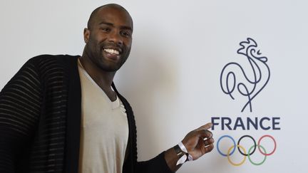 Le judoka Teddy Riner favori pour ête désigné porte-drapeau (ERIC FEFERBERG / AFP)