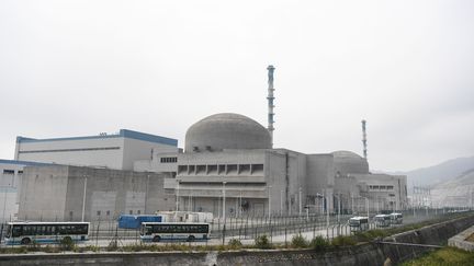 La centrale nucléaire de&nbsp;Taishan, dans le sud de la Chine, le 12 janvier 2019. (XINHUA / AFP)