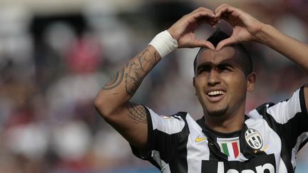 Vidal, double buteur de la Juve