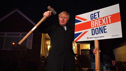 Boris Johnson à Londres, le 11 décembre 2019. (BEN STANSALL / POOL)