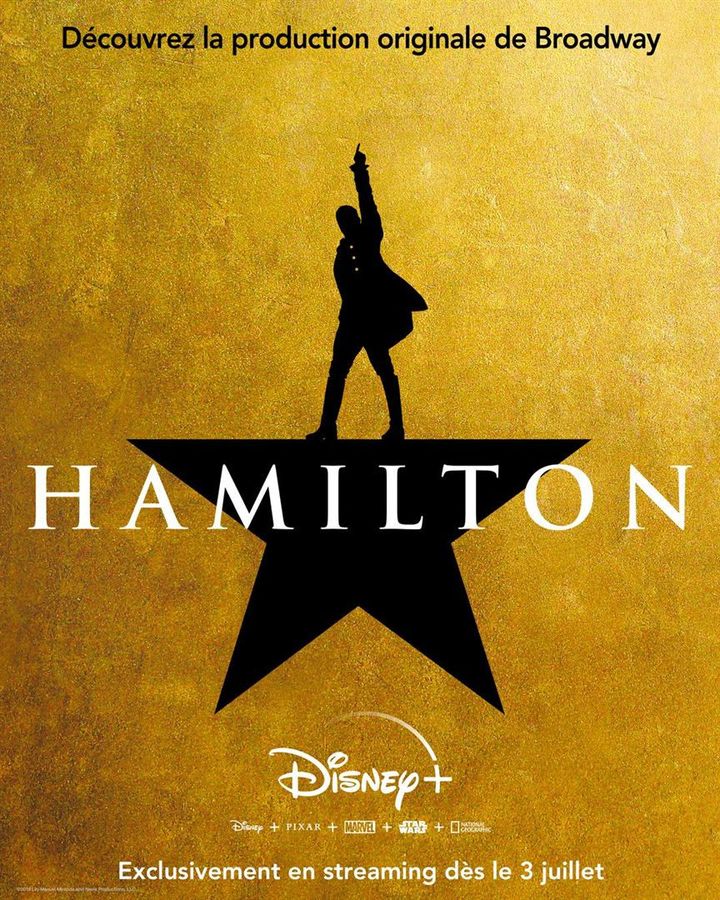 La comédie musicale à succès Hamilton débarque sur Disney + le 3 juillet.&nbsp; (Disney +)