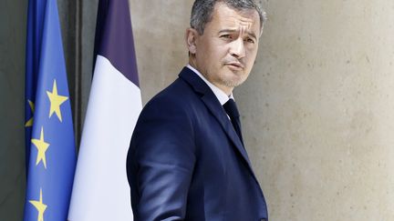 The Minister of the Interior, Gérald Darmanin, May 24, 2023. (LUDOVIC MARIN / AFP)