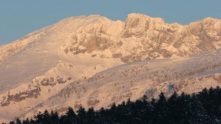 &nbsp; (L'avalanche s'est déroulée au dessus de Villars-de-Lans (Isère) © Maxppp)