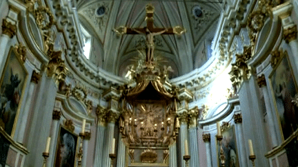 L'église Saint-Michel de Sospel.
 (Capture d&#039;écran France 3/Culturebox)