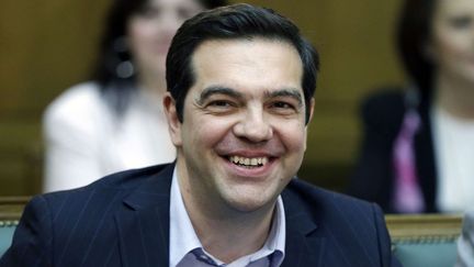 A la tête d'un pays en crise, M. Tsipras a salué d'un tweet l'arrivée d'Emmanuel Macron comme une «inspiration pour la France et l'Europe». Lorsqu'il était encore candidat, le nouveau président français s'était exprimé en faveur d'une restructuration de la dette grecque. (Thanassis Stavrakis/AP/SIPA)