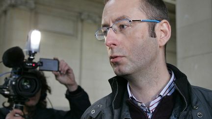 Christophe Grébert, conseiller municipal de Puteaux, co-référent de l’association Anticor pour les Hauts-de-Seine. (BERTRAND GUAY / AFP)