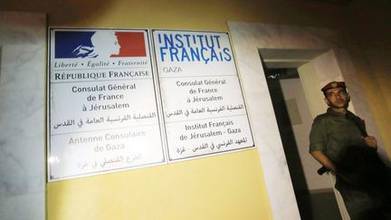 &nbsp; (Le centre culturel français de Gaza avait déjà été visé le 7 octobre dernier © MAXPPP)