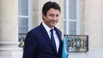 Le porte-parole du gouvernement, Benjamin Griveaux, le 19 septembre 2018 à Paris. (LUDOVIC MARIN / AFP)