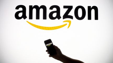 Image d'illustration du logo Amazon, le 31 mai 2023. (JAAP ARRIENS / NURPHOTO / AFP)