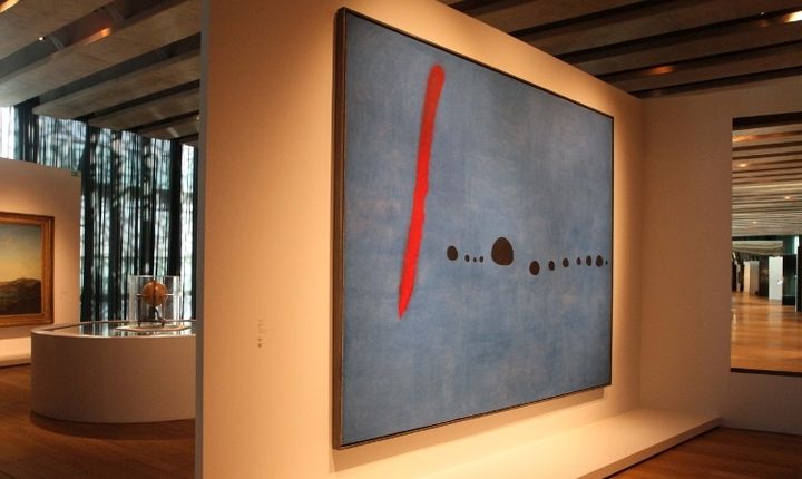 Miro exposé au Mucem pour "Le Noir et le Bleu, un rêve méditerranéen"
 (Agnès Mellon)