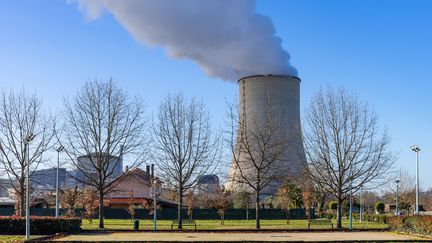 La centrale nucléaire de&nbsp;Golfech (Tarn-et-Garonne), le 6 janvier 2022. (JEAN-MARC BARRERE / HANS LUCAS / AFP)