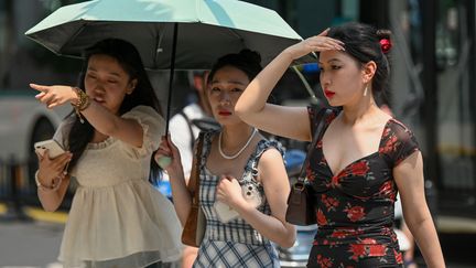 Shanghai a enregistré, le 29 mai 2023, la journée du mois de mai la plus chaude depuis plus d'un siècle. (AFP)