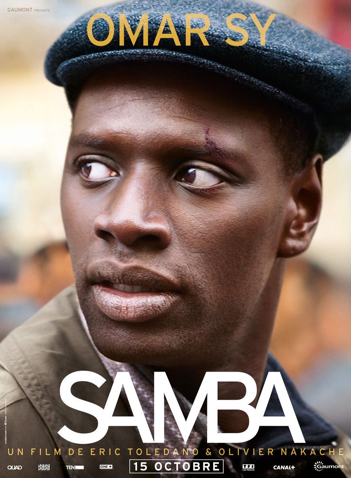 Parmi les films français, "Samba" d'Eric Toledano et Olivier Nakache, avec Omar Sy, Charlotte Gainsbpourg et Tahar Rahim, est présenté au Festival de Toronto.
 (Gaumont Distribution)