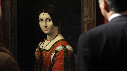 "La Belle Ferronnière" de Léonard de Vinci. Musée du Louvre
 (TIMOTHY A. CLARY / AFP)