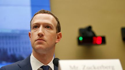 Mark Zuckerberg à Washington, le 11 avril 2018. (LEAH MILLIS / REUTERS)