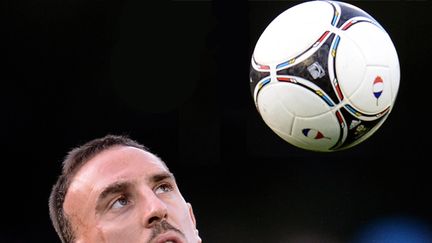 Franck Ribéry au milieu des Madrilènes