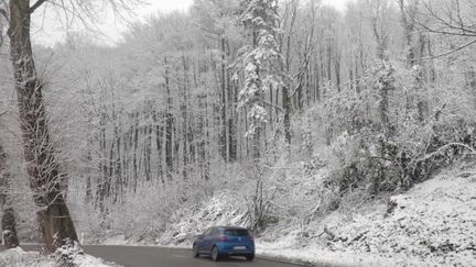 Météo : la neige est tombée en abondance sur le Nord et le Pas-de-Calais (France 2)