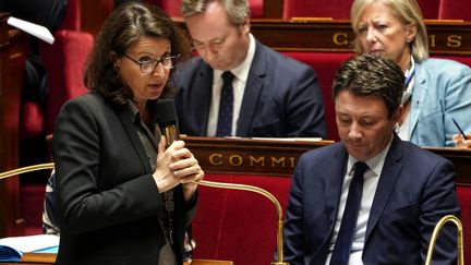 La ministres de la Santé et des Solidarités, Agnès Buzyn, le 12 mars 2019. (LIONEL BONAVENTURE / AFP)