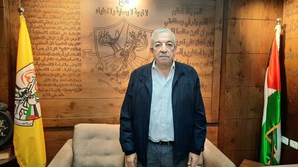 Mahmoud Aloul est le numéro 2 du Fatah, le parti politique palestinien au pouvoir en Cisjordanie (GILLES GALLINARO / RADIO FRANCE)