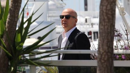 Autre star croisée à Cannes mercredi : Bruce Willis
 (AFP PHOTO / VALERY HACHE)