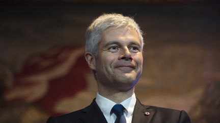 Laurent Wauquiez, président du conseil régional d'Auvergne-Rhône-Alpes et patron des Républicains., à Lyon, le 14 janvier 2019. (ROMAIN LAFABREGUE / AFP)