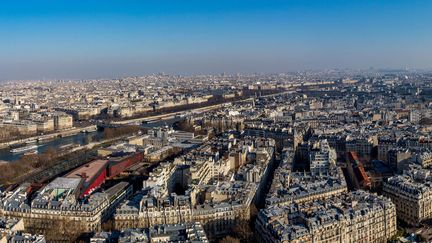 Vue aérienne de Paris.
 (ALIZEE PALOMBA / ONLY FRANCE)